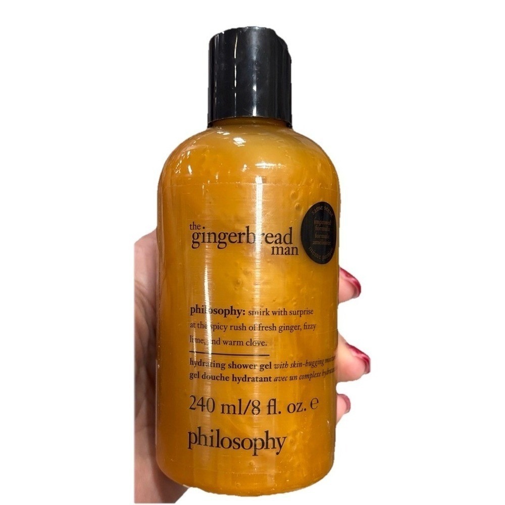 Philosophy Gingerbread Man‎ Shower Hydrating Shower Gel- 8 Oz/240 ML